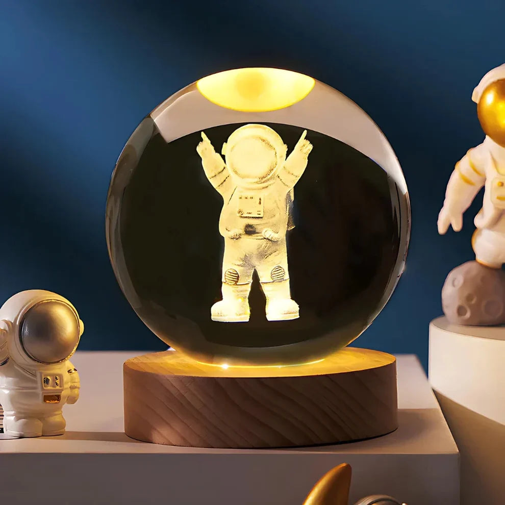 Glow Sphere – Lampada A Sfera Di Cristallo Luminosa