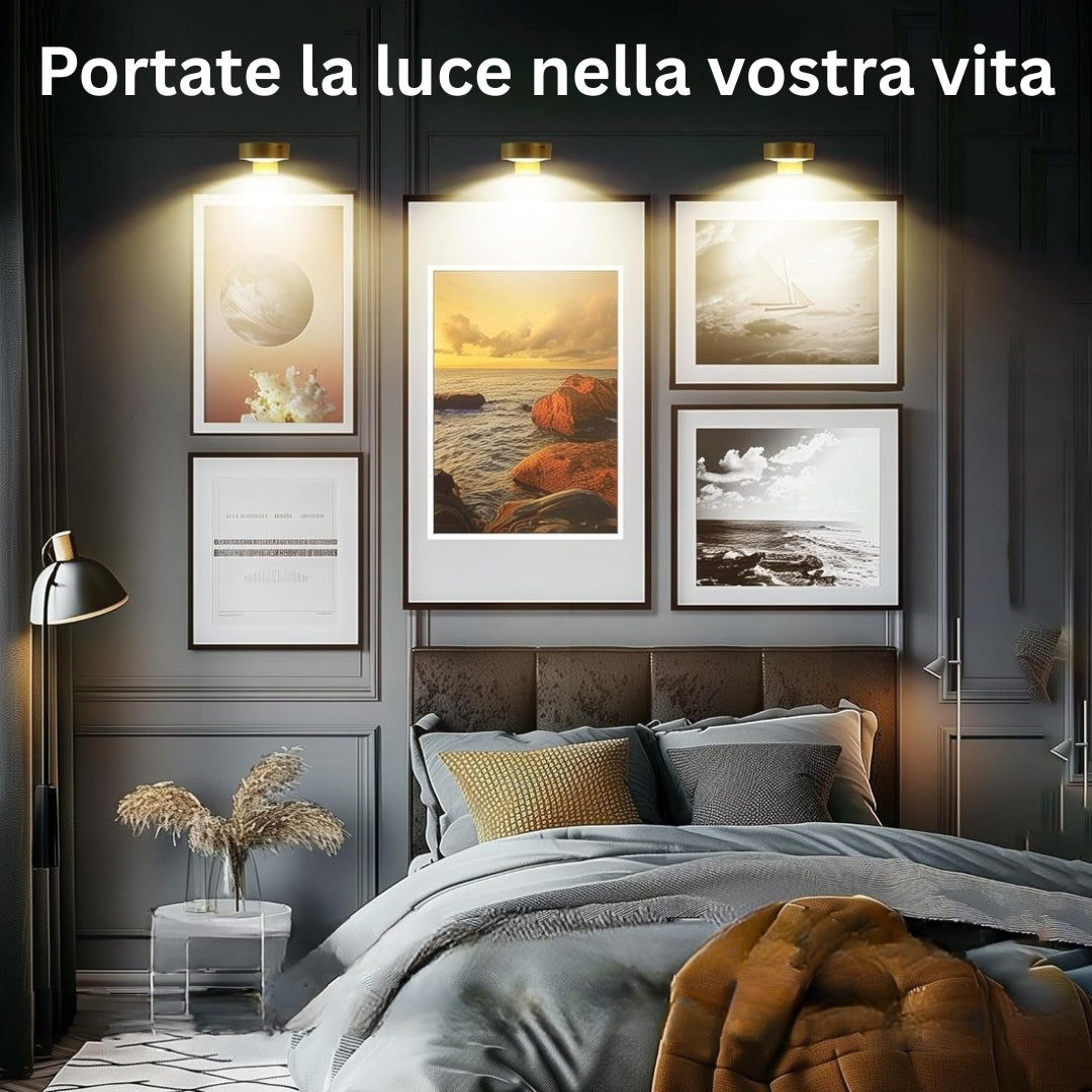 GlowFrame - Luce Magnetica Per Dipingere con 13 Modalità di Illuminazione ( Confezione da 3 )