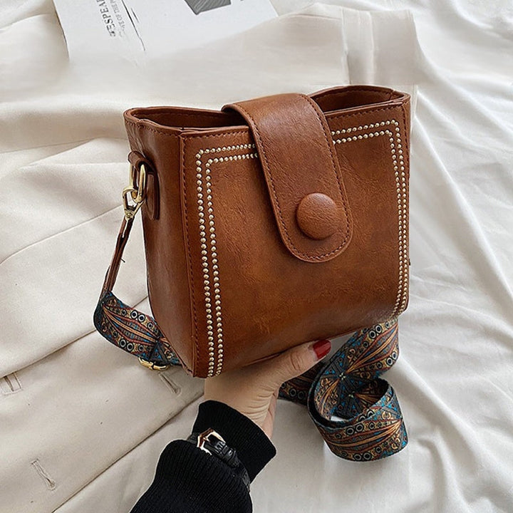 Andriani - Vintage Borsa Alla Moda Con Tracolla Regolabile