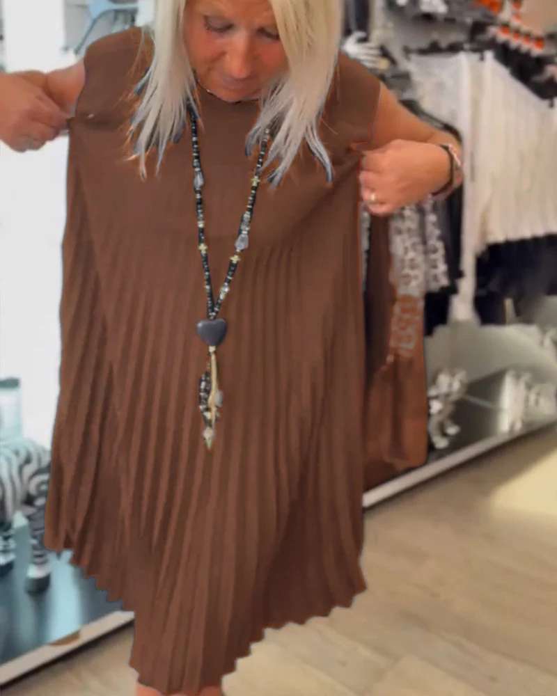 Shihua - Abito Plissettato Alla Moda