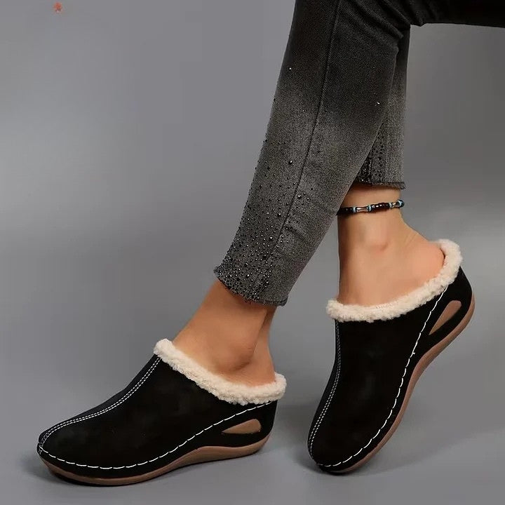 Martinez - Scarpa Slip-On Foderate In Pelliccia Sintetica