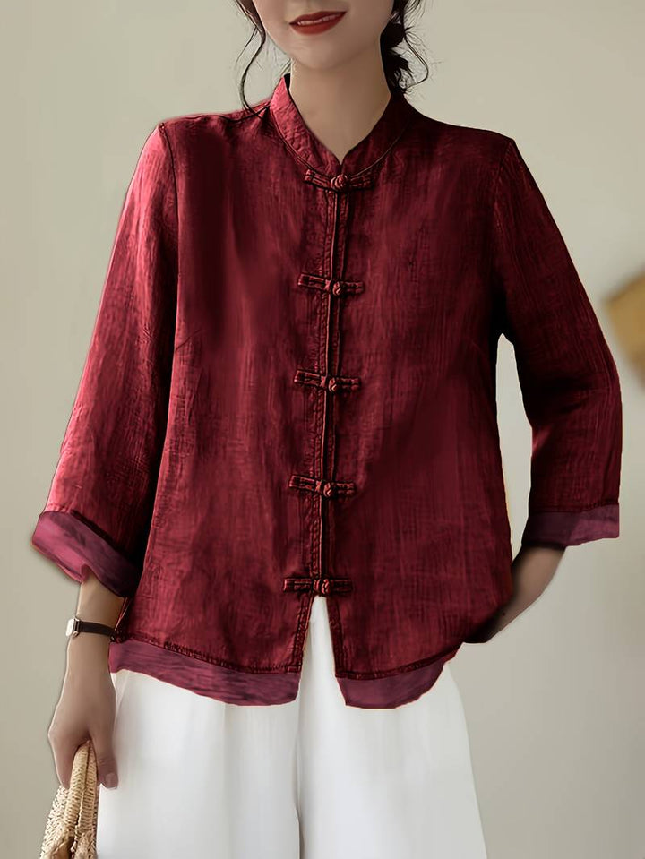 Sigal - Camicia Vintage Dalla Vestibilità Ampia Con progettazione Patchwork