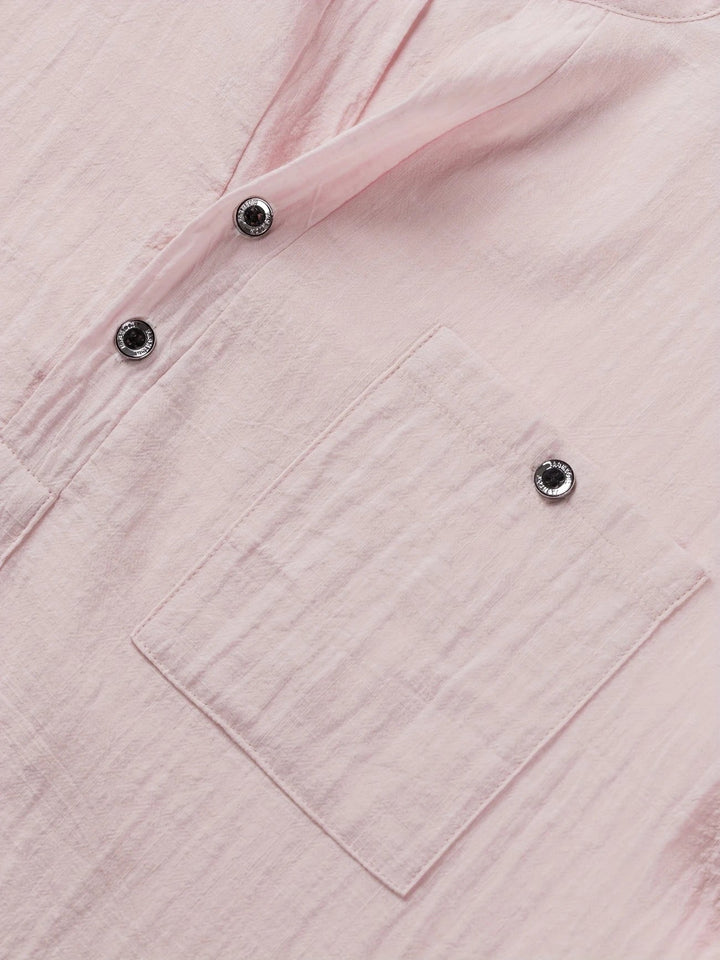 Markos - Camicia Informale a Maniche Corte Con Bottoni