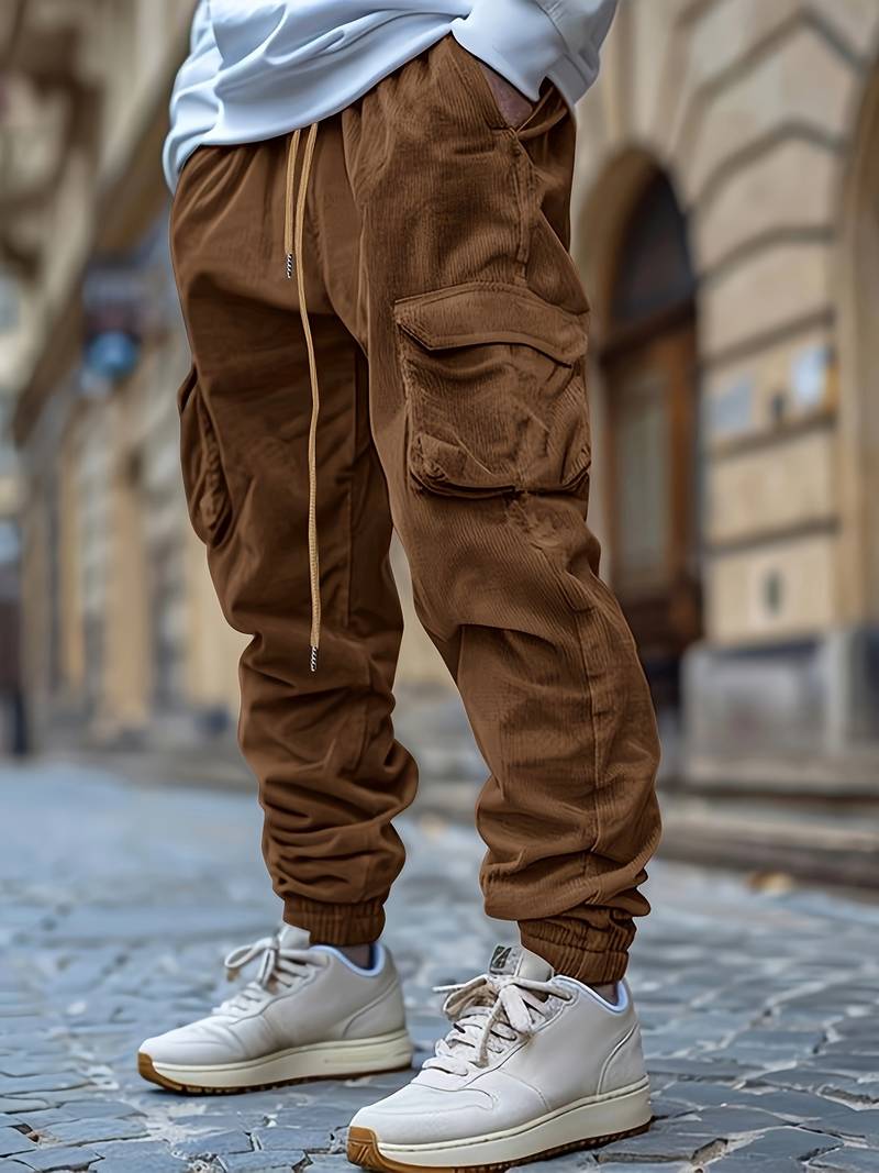 Baruch - Pantaloni Cargo Traspiranti Con Coulisse in Vita