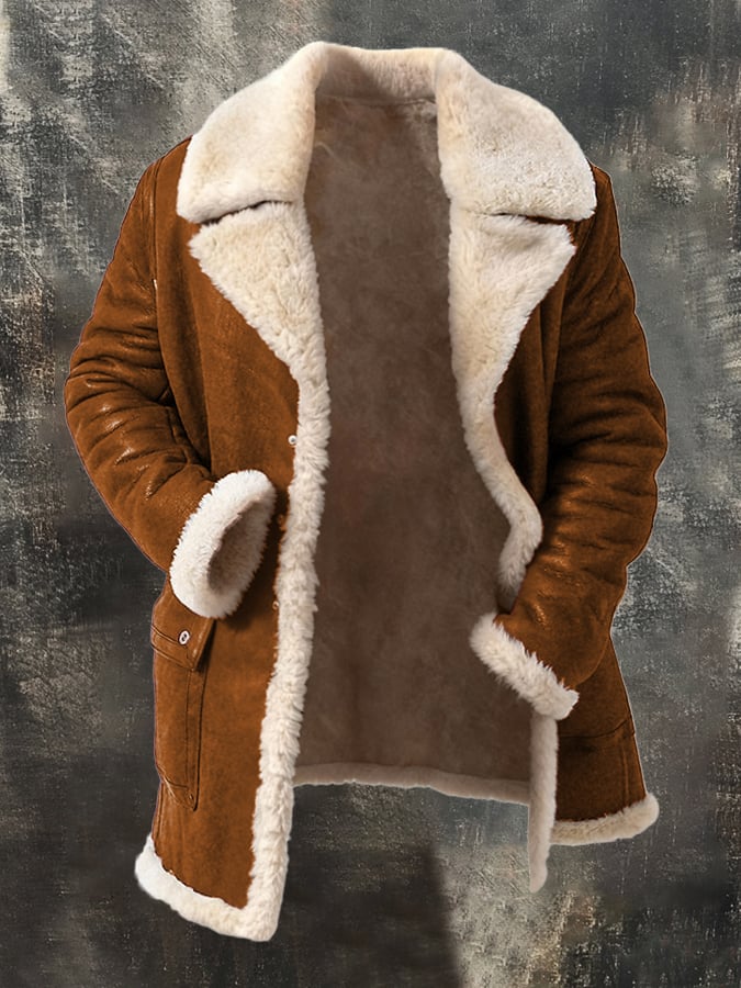 Wojciech - Giacca Calda e Imbottita In Peluche
