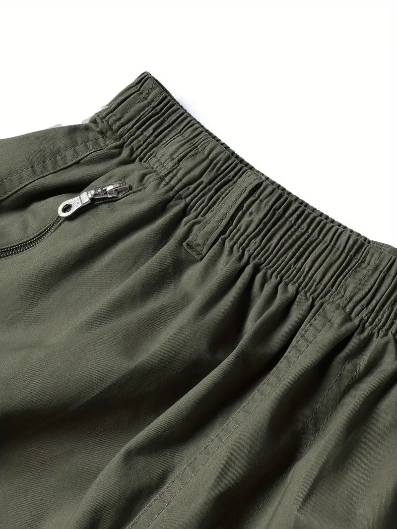 Theodore - Pantaloncini Cargo In Cotone Traspirante