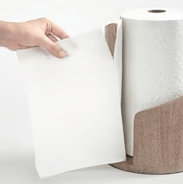 WoodRipple - Portarotolo in Legno per Carta Igienica