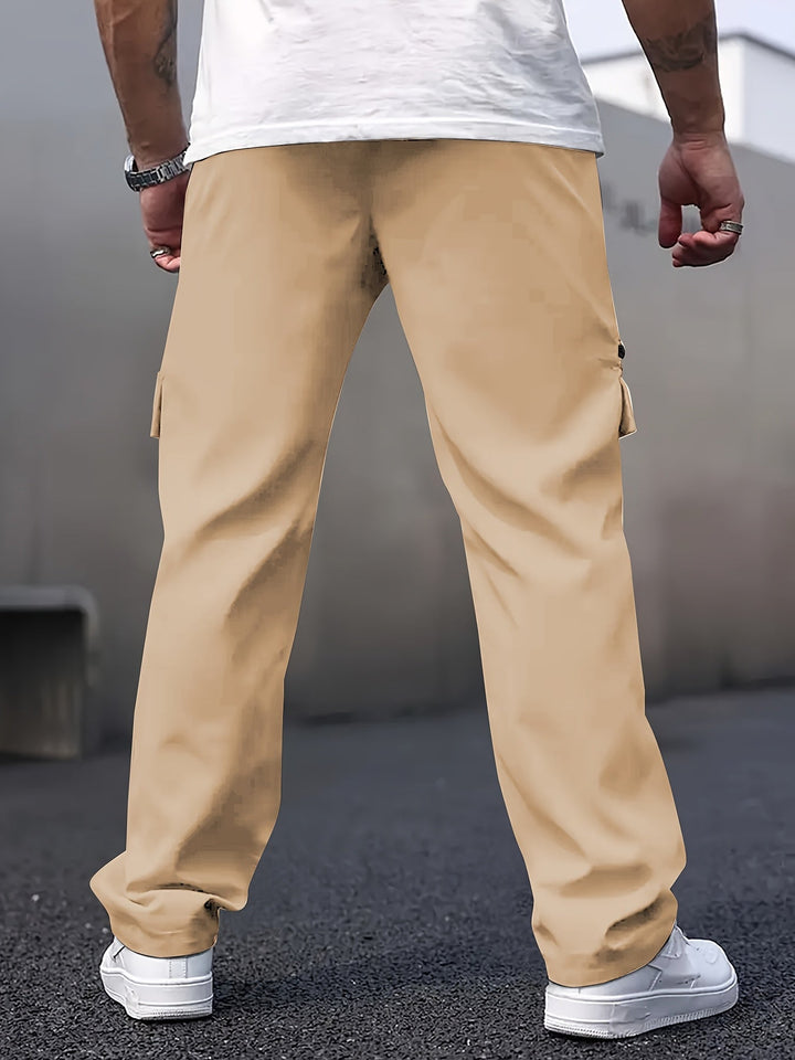 Mihai - Pantaloni Cargo Casual Con Tasche Multiplu