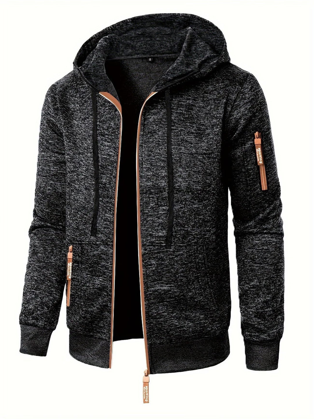 Ewen - Felpa Con Cappuccio a Maniche Lunghe E Zip
