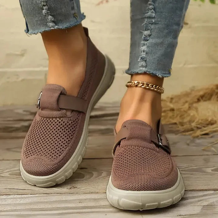 Liyana - Scarpa Da Ginnastica Ortopedica Con Cinturino Con Fibbia