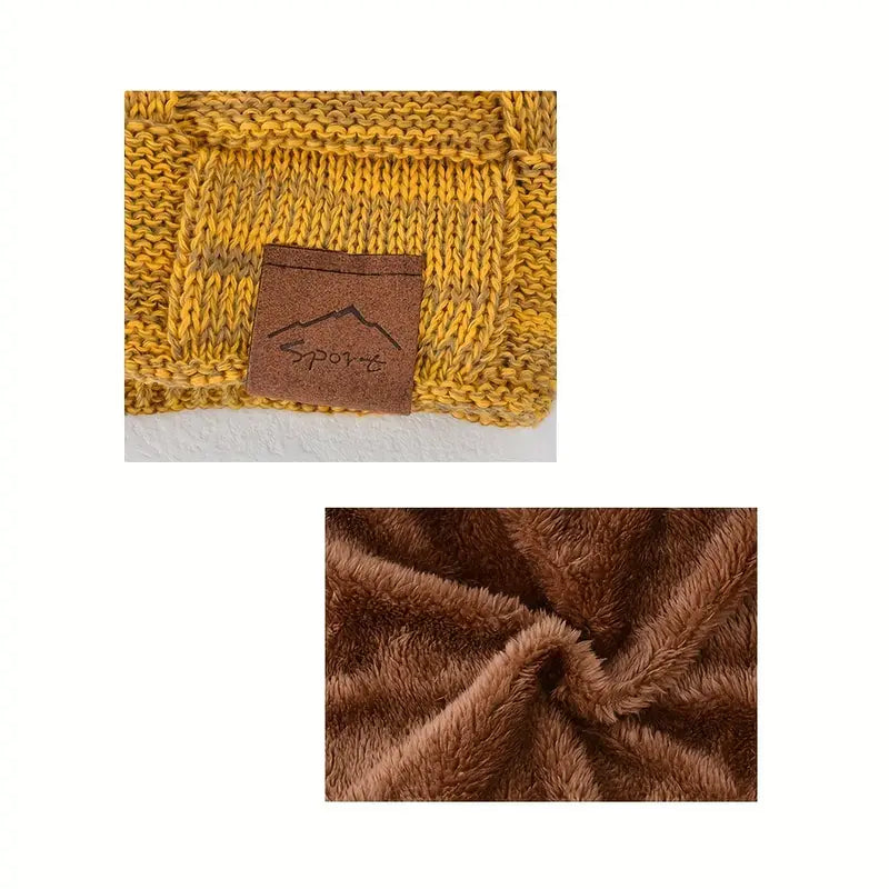 FrostFlex - Versatile Cappello Invernale Lavorato a Maglia