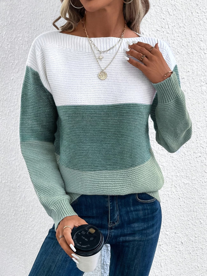 Faria - Elegante Maglione a Maniche Lunghe