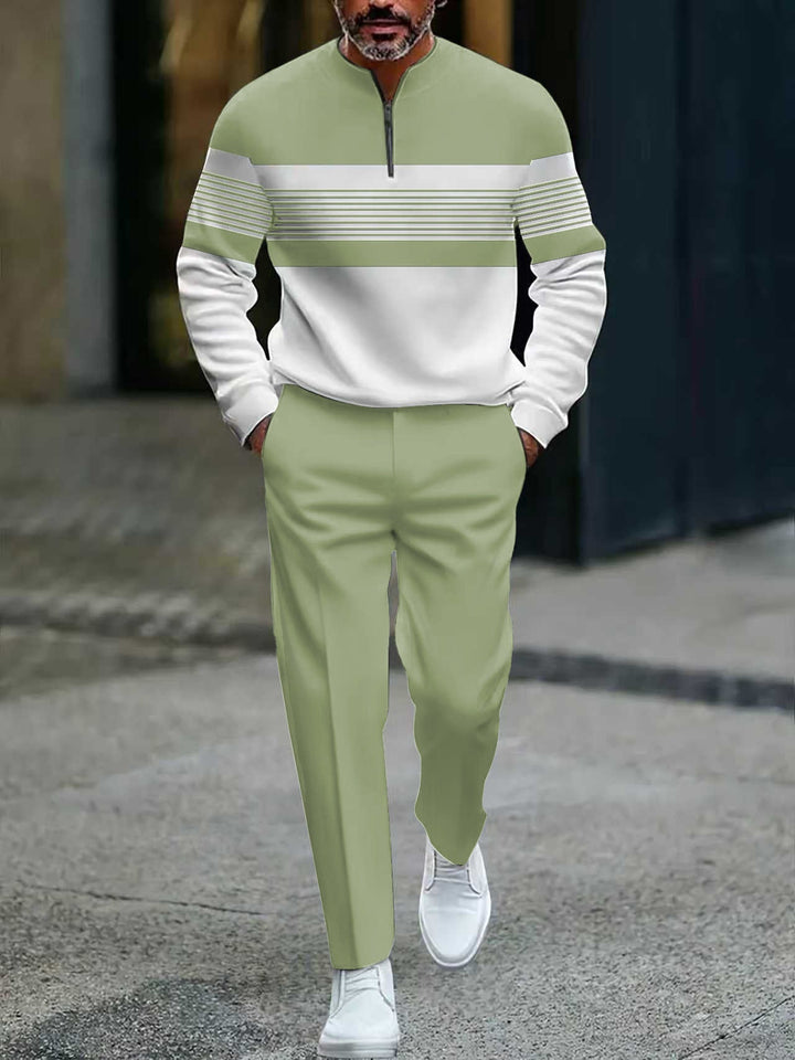 Mclerran - Set Composto Da Maglione E Pantaloni Con Stampa Grafica