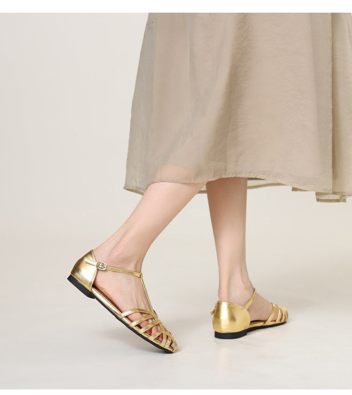 Yurena - Elegante Sandalo Antiscivolo Con Cinturino