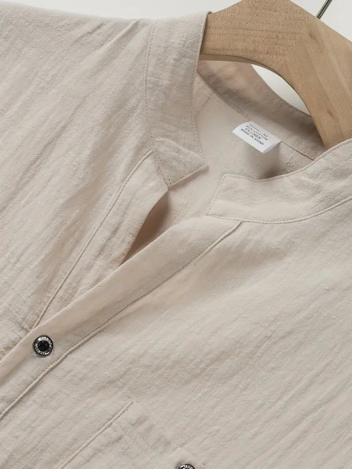 Vaughn - Elegante Camicia A Maniche Corte