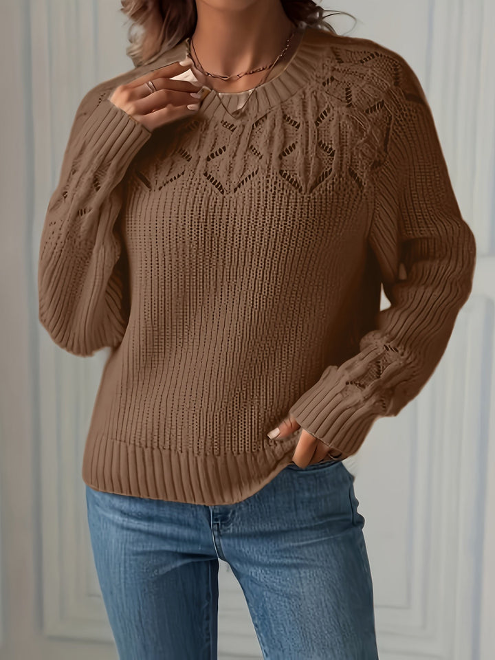Nasia - Elegante Maglione A maniche lunghe