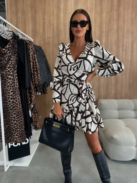 Adinda - Mini Abito Con Stampa Floreale