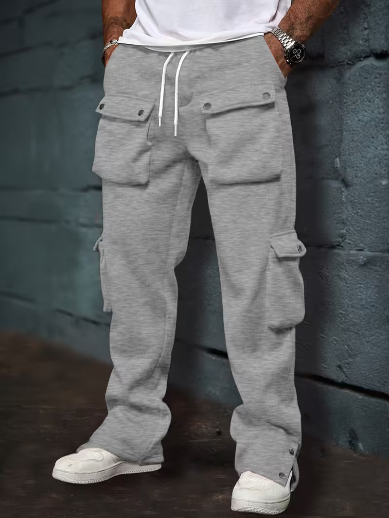 Deyan - Pantaloni Jogger Cargo Casual