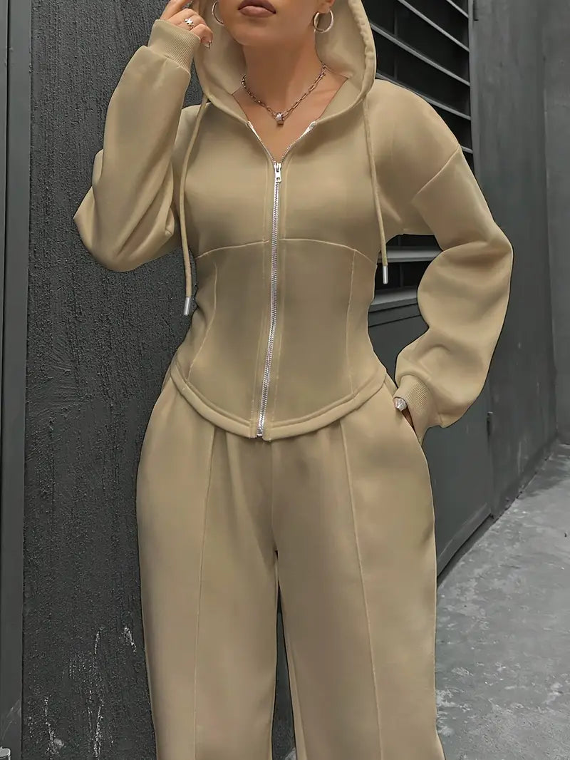 Nanci - Set Informale a Due Pezzi Con Maniche Lunghe