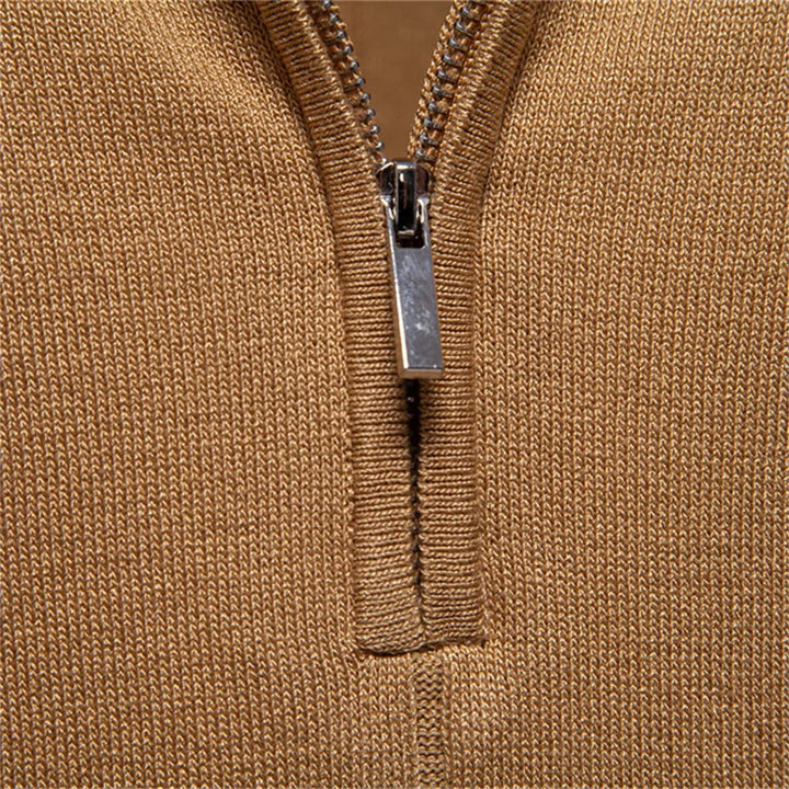 Johncena - Polo Casuale Sportiva Con Zip