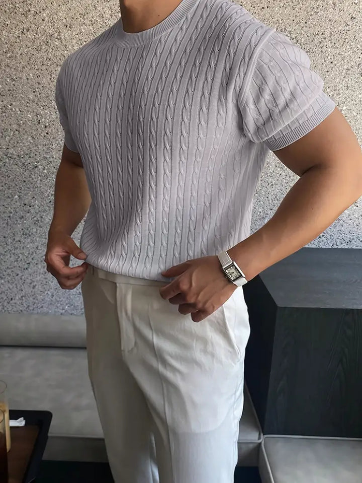Kiril - Elegante Maglione Lavorato A Maglia