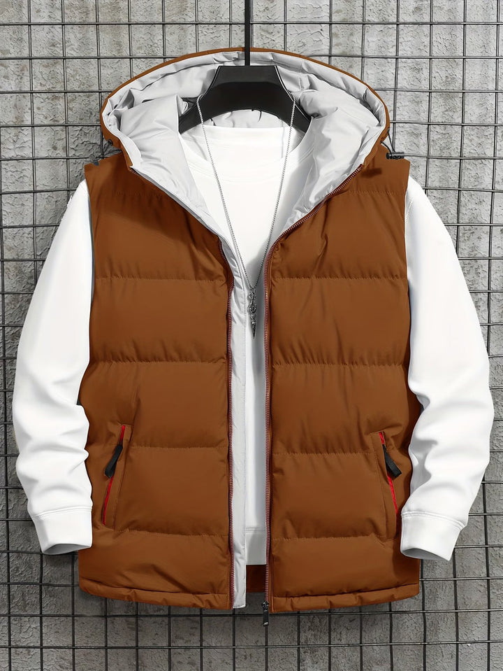 Eliott - Gilet Senza Maniche Con Tasche Con Cerniera