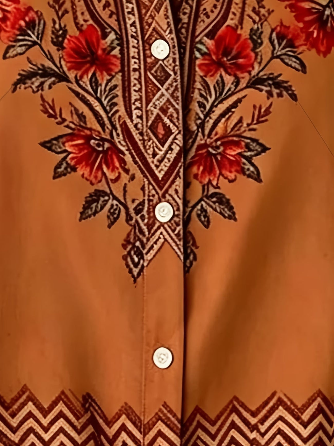 Marcelena - Camicia Casual a Maniche Corte Con Bottoni