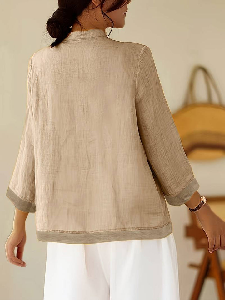 Sigal - Camicia Vintage Dalla Vestibilità Ampia Con progettazione Patchwork