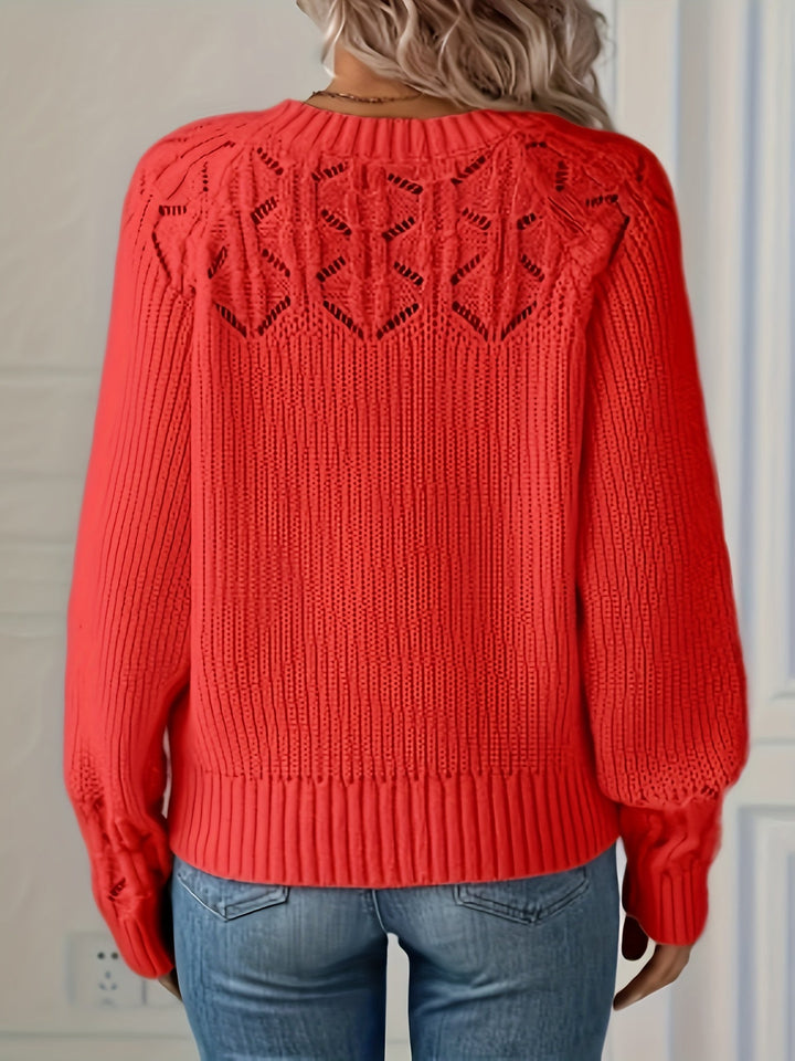 Nasia - Elegante Maglione A maniche lunghe