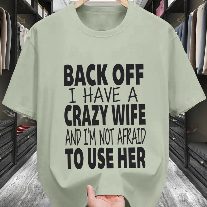 Crazy – Maglietta Comoda