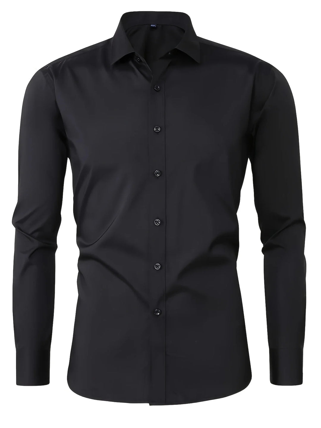 Byron - Elegante Camicia a Maniche Lunghe Con Bottoni