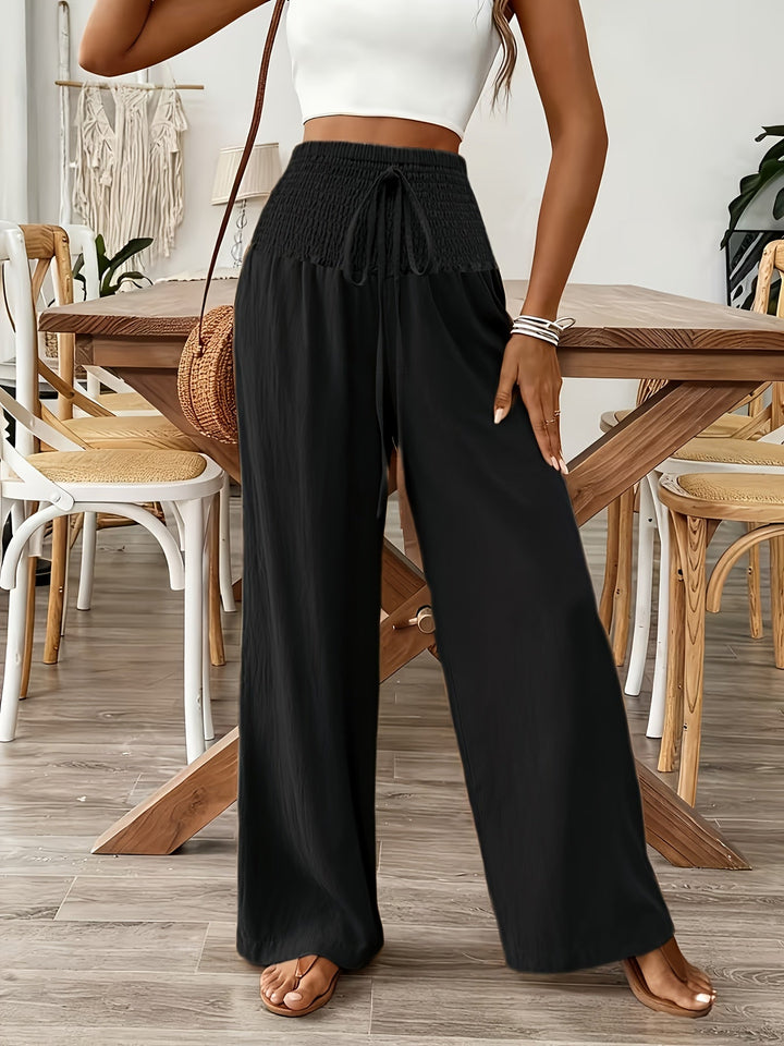 Rebeki - Pantaloni Lunghi in Cotone Traspirante