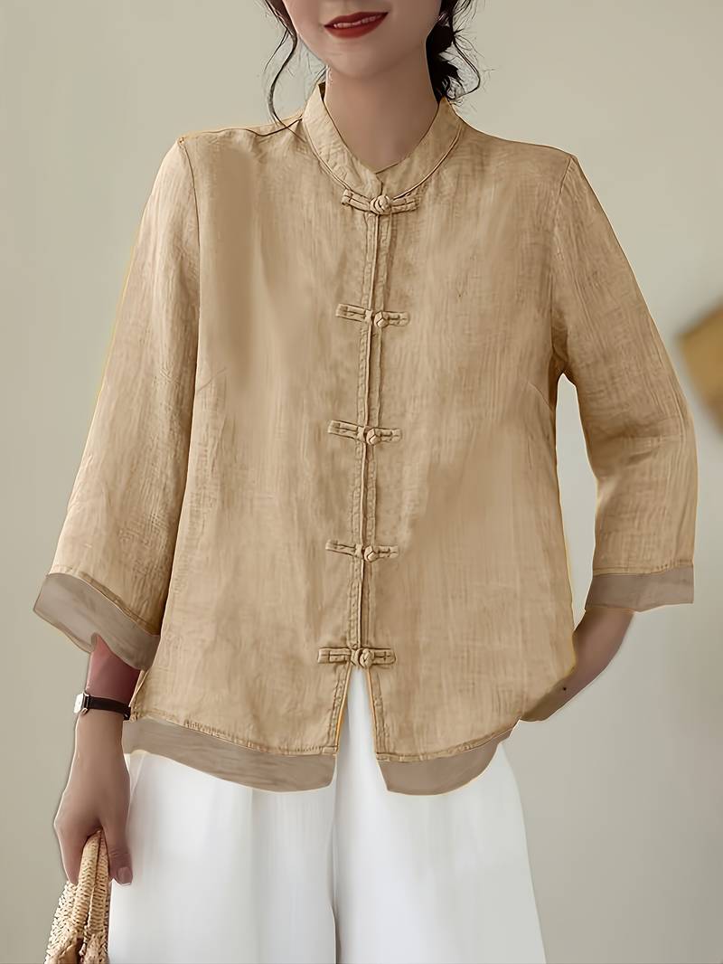 Sigal - Camicia Vintage Dalla Vestibilità Ampia Con progettazione Patchwork