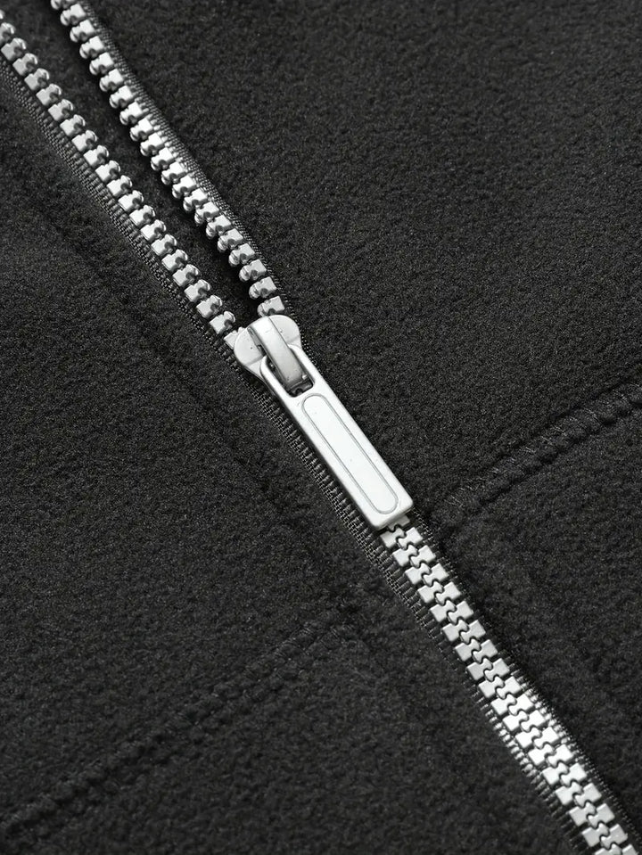 Aubin - Felpa Con Cappuccio e Zip a Maniche Lunghe Con Tasche