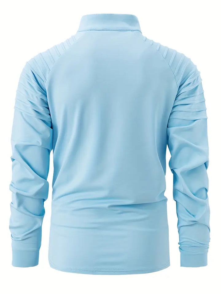 Linwood  - Polo a Maniche Lunghe Con Cerniera