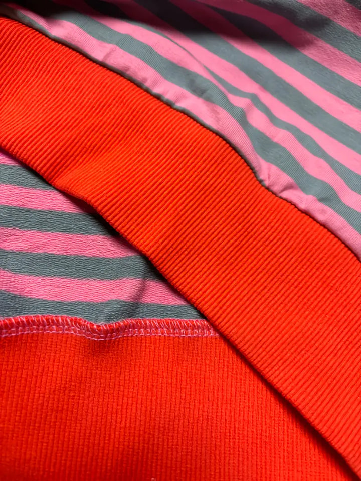 Nirina - Camicia a Maniche Lunghe Con Stampa a Righe