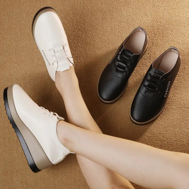 Saturnina - Scarpe In Pelle Con Suola Spessa