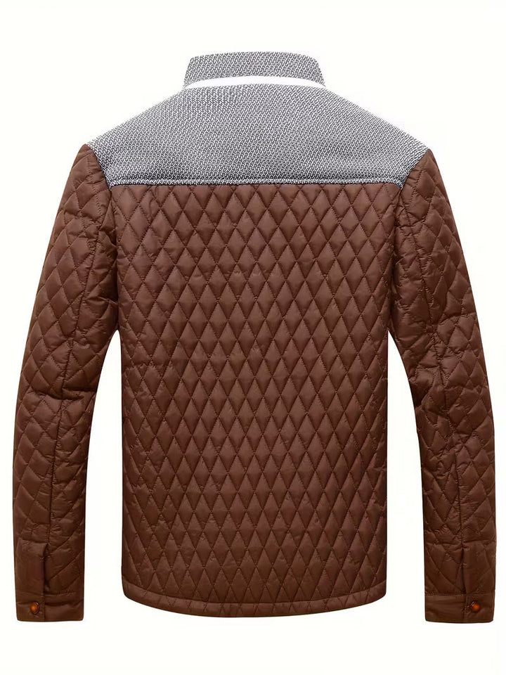 Stetson - Piumino Con Patchwork a Rombi