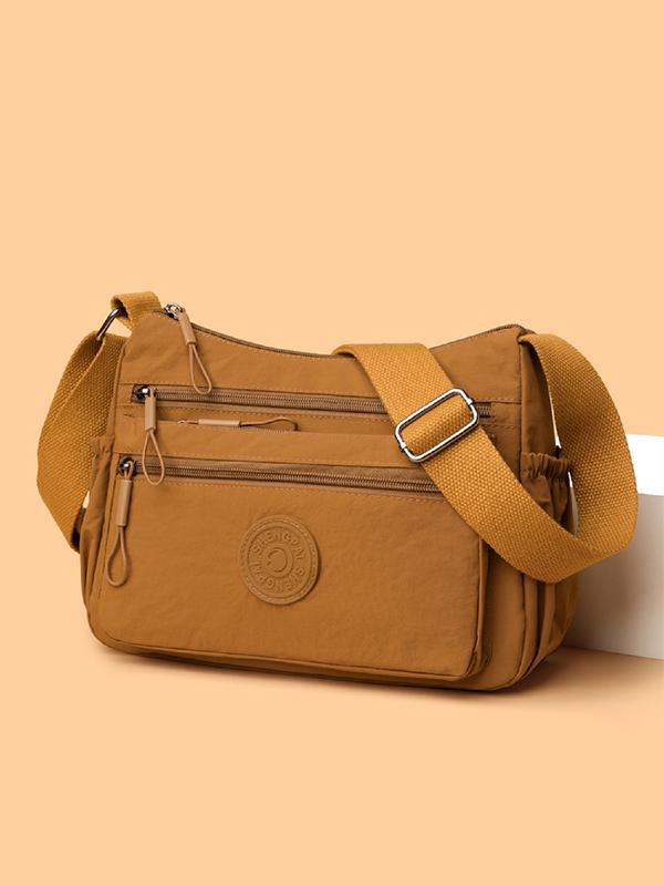Cilka - Borsa a Tracolla Con Cerniera e Tasche