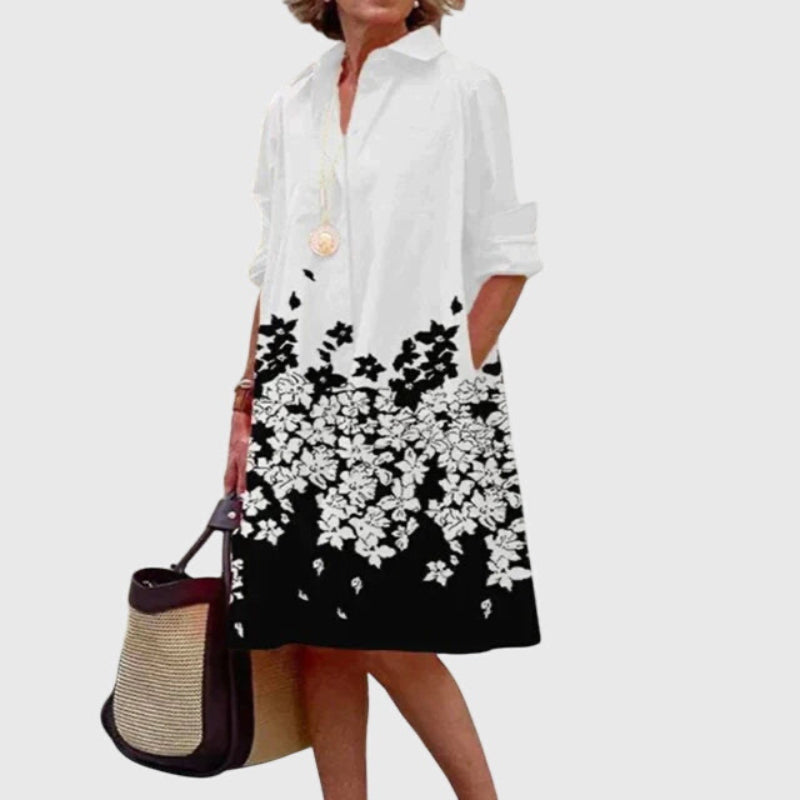 Oshadi - Elegante Miniabito Con Tasche