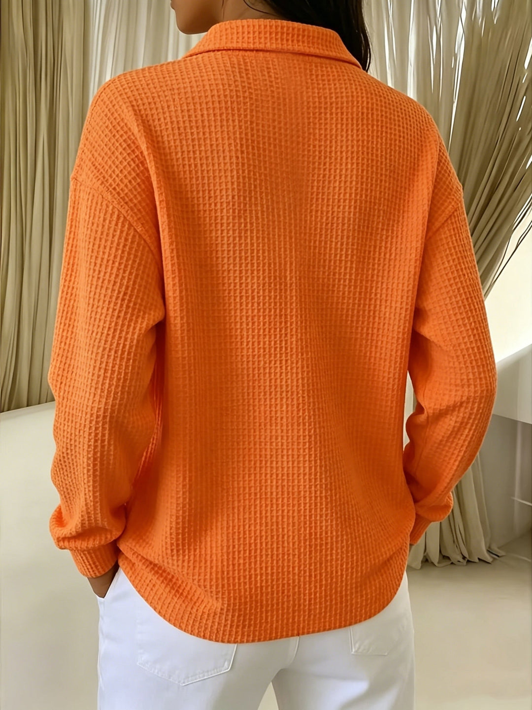 Daphnie - Elegante Camicia Con Colletto Alla Polo
