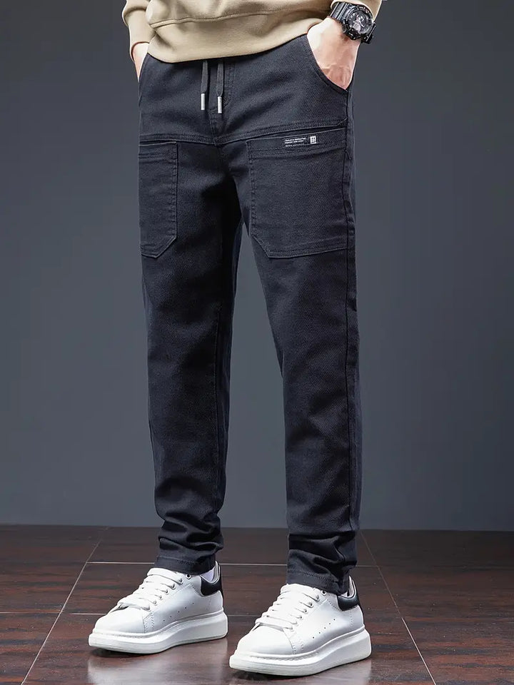 Jarrett - Elegante Pantalone Jogging Con Coulisse In Vita