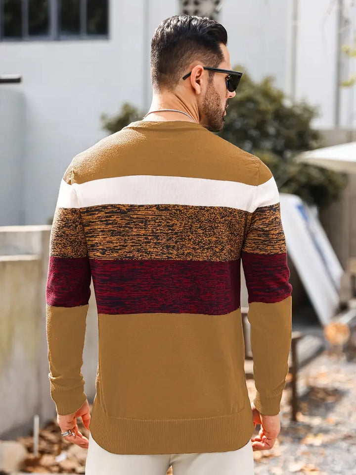 Eliseo - Maglione a Maniche Lunghe In Maglia