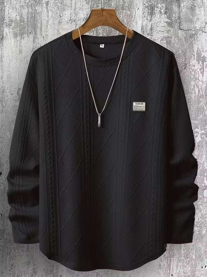 Pauleta - Felpa Casual a Maniche Lunghe Con Collo Rotondo