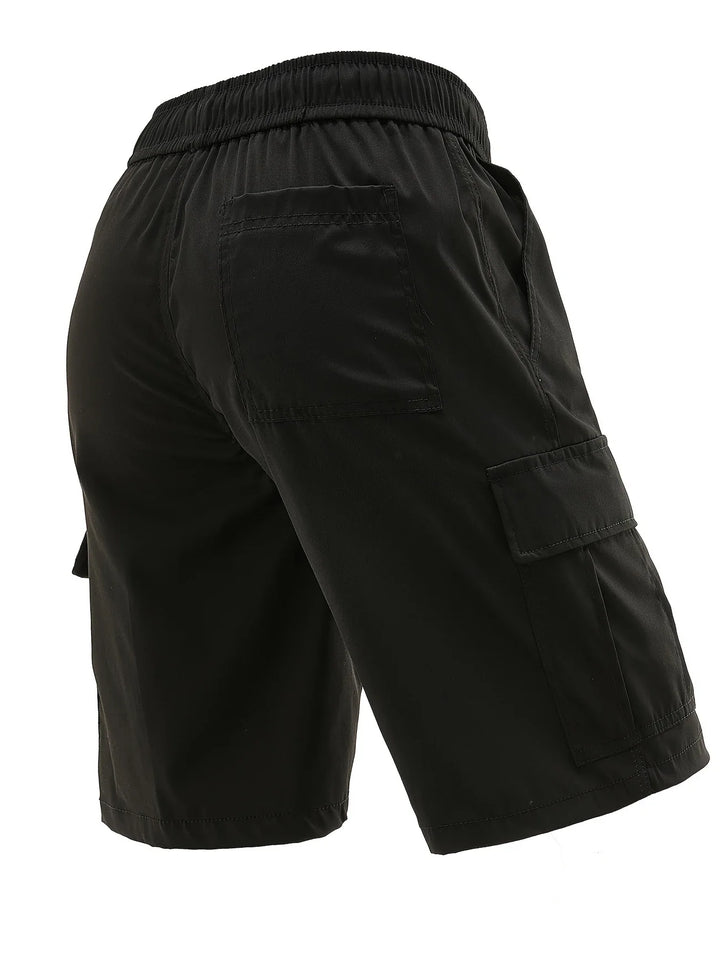 Lewand - Eleganti Pantaloncini Cargo Dalla Vestibilità Morbida Con Tasche Laterali