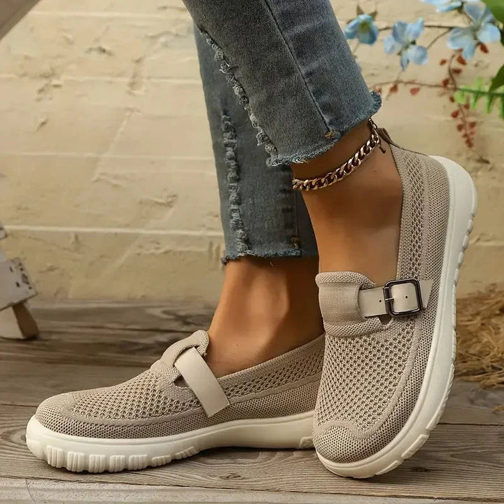 Liyana - Scarpa Da Ginnastica Ortopedica Con Cinturino Con Fibbia