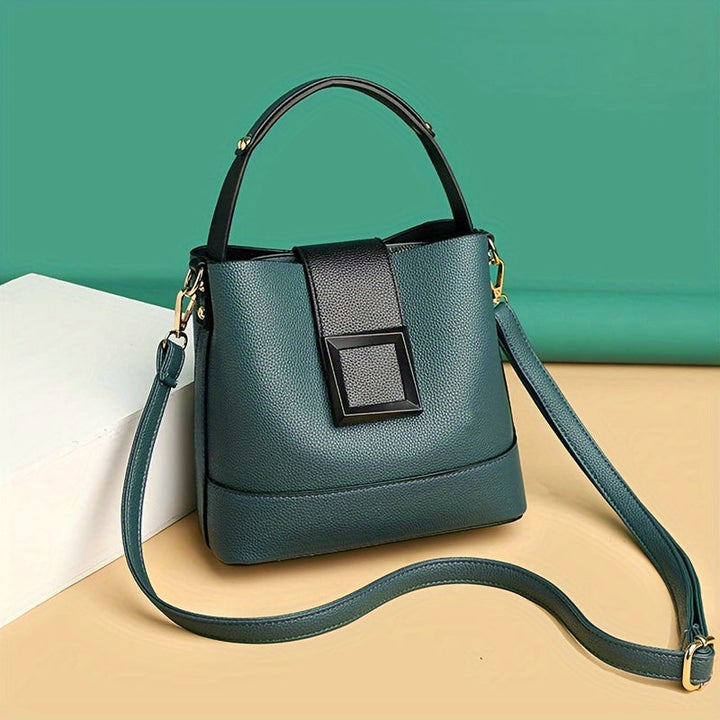 Maladho - Elegante Borsa a Secchiello Con Tracolla Regolabile