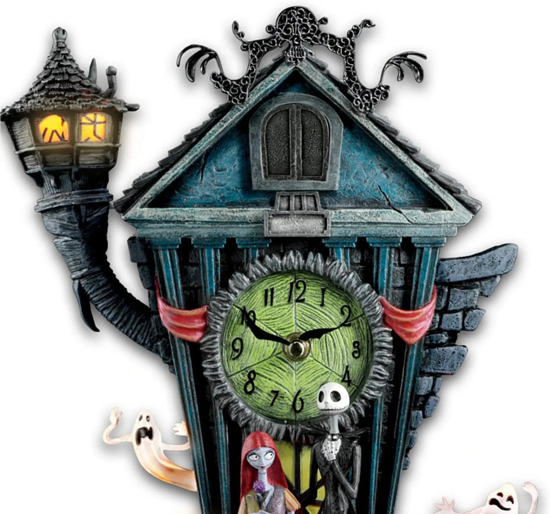 HallowClock - Orologio da Parete di Halloween, Incubo Prima di Natale