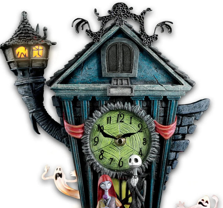 HallowClock - Orologio da Parete di Halloween, Incubo Prima di Natale