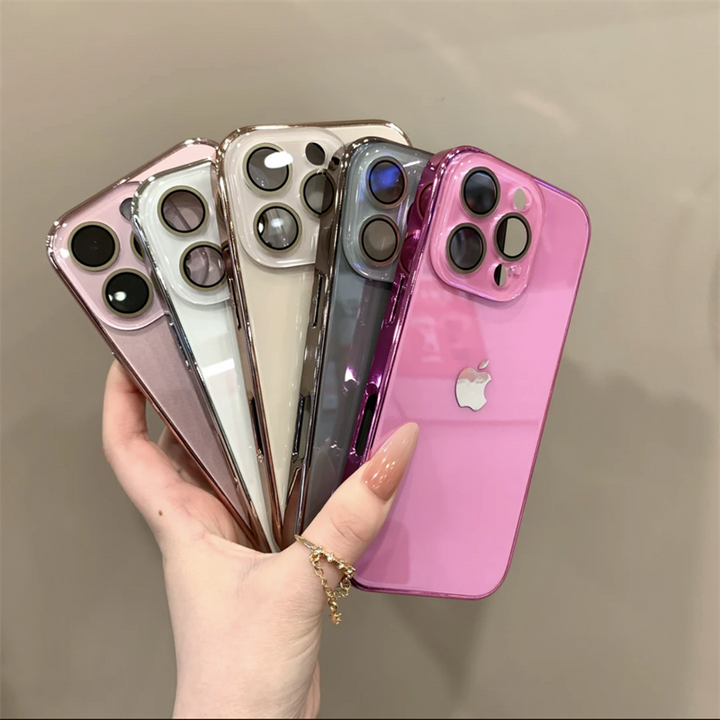 Chromelux – Custodia In Vetro Elettrolucidato Di Alta Qualità Per iPhone